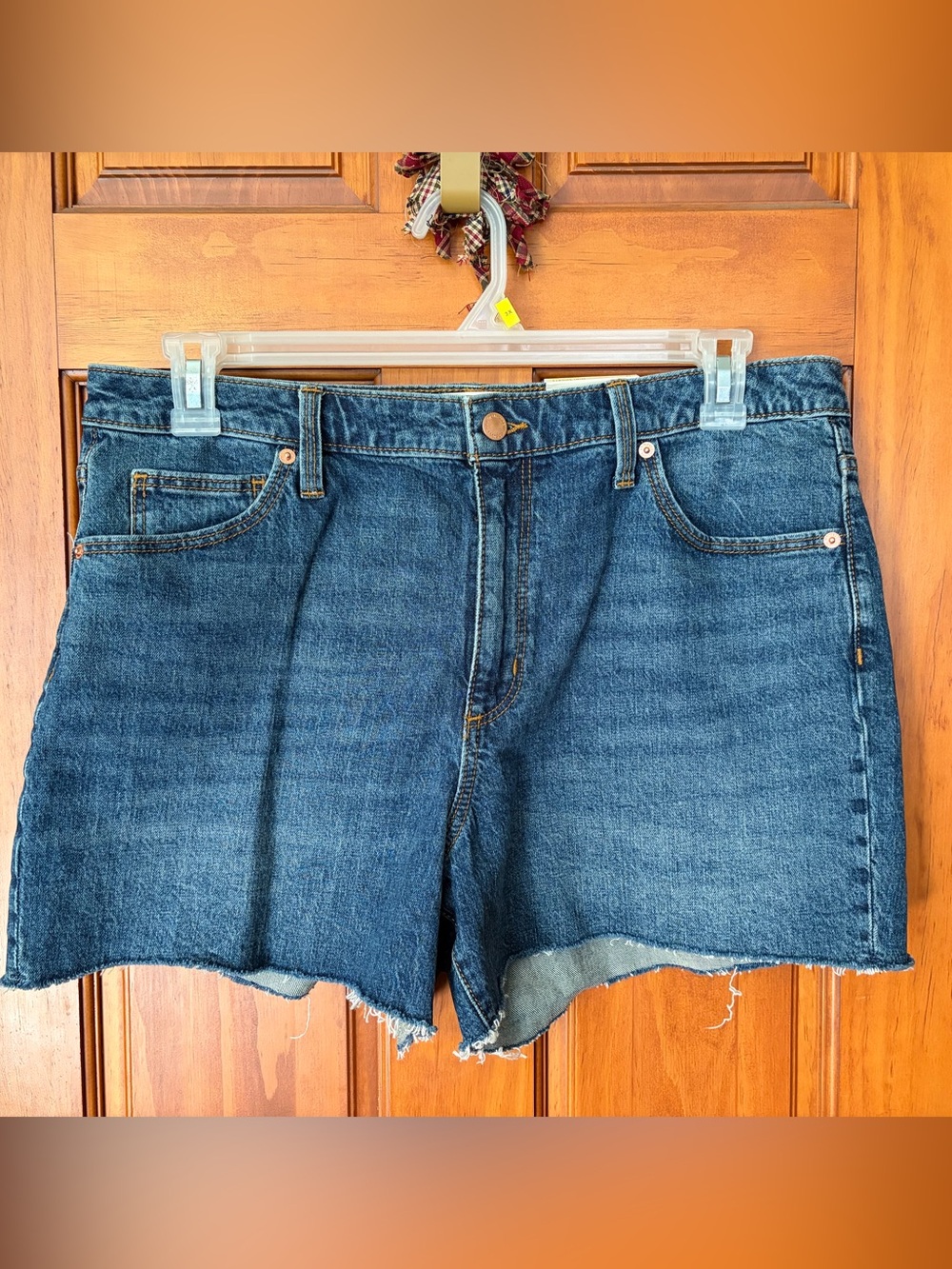 Universal Thread Light Blue Vintage Stretch Denim Shorts SIZE 14